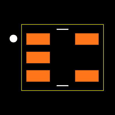 TPS3840DL31DBVRQ1 Footprint