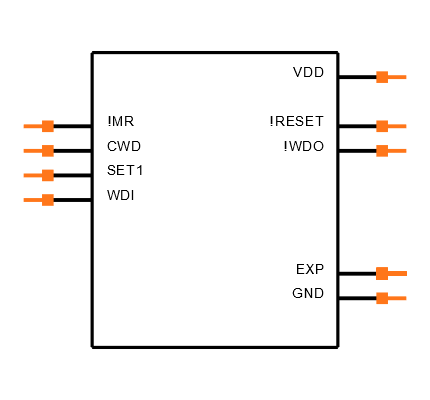 TPS3851G25EDRBT Symbol