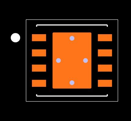 TPS3851G33SQDRBRQ1 Footprint