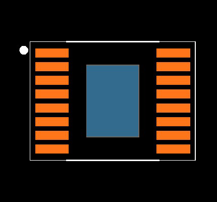 TPS40061PWP Footprint