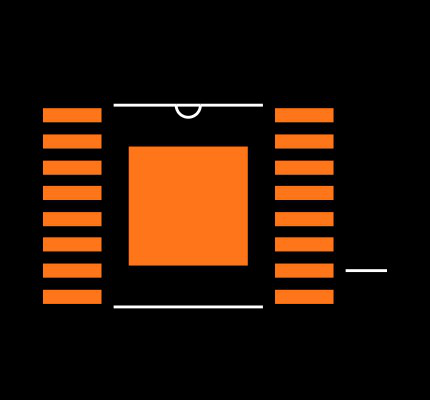 TPS40061PWPR Footprint