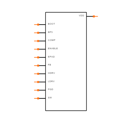 TPS40192DRCR Symbol