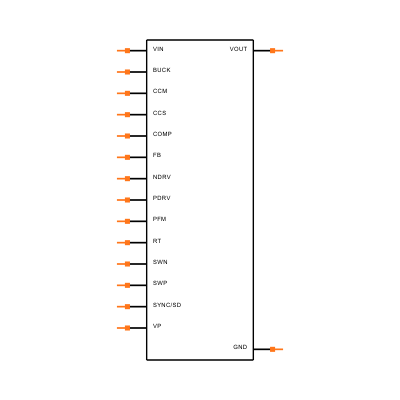 TPS43000PW Symbol