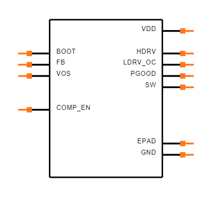 TPS51113DRCR Symbol