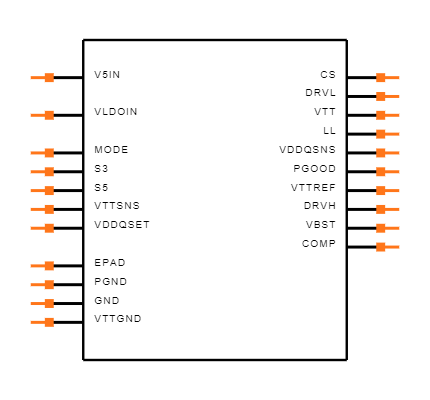 TPS51116MPWPEP Symbol