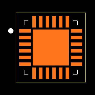 TPS51125RGETG4 Footprint