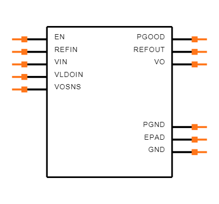 TPS51200MDRCTEP Symbol