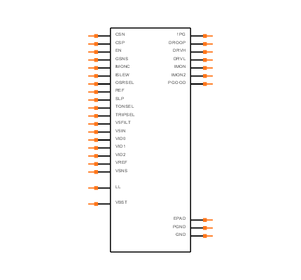 TPS51513RHBT Symbol