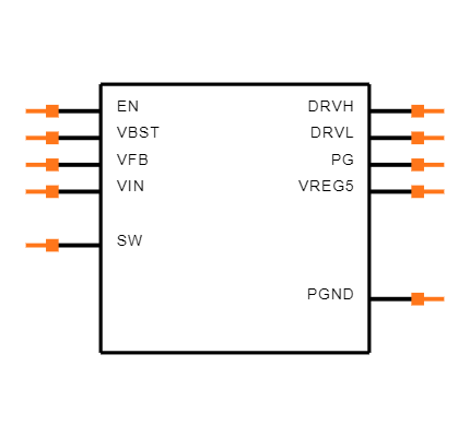 TPS53015DGSR Symbol