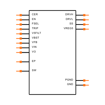 TPS53114PWPR Symbol