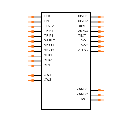 TPS53126PW Symbol