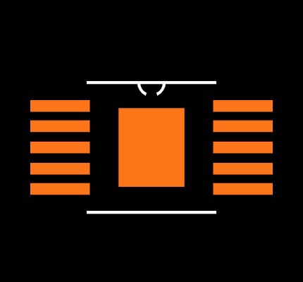 TPS54140QDGQRQ1 Footprint
