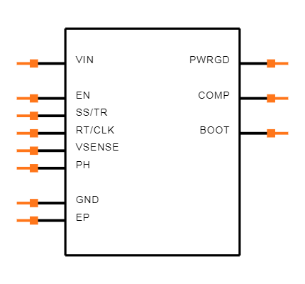 TPS54140QDGQRQ1 Symbol