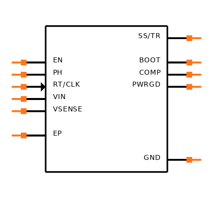 TPS54160DGQG4 Symbol