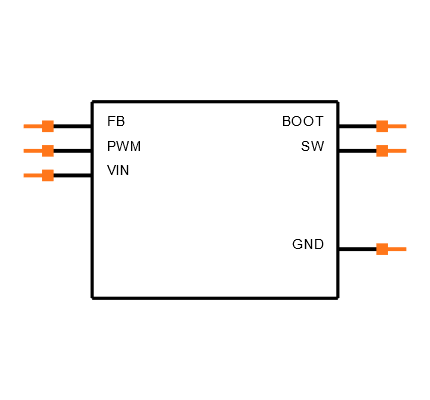 TPS54200DDCT Symbol