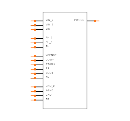 TPS54218RTER Symbol