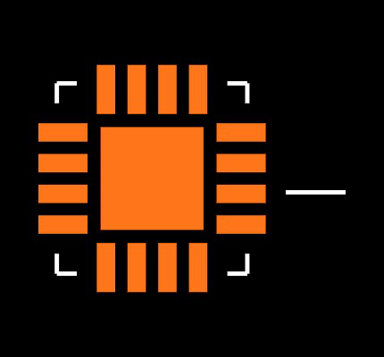TPS54218RTET Footprint