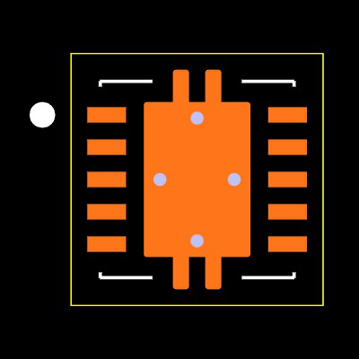 TPS54240QDRCRQ1 Footprint