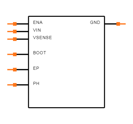 TPS5430MDDAREP Symbol