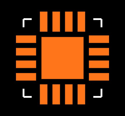 TPS54319RTER Footprint