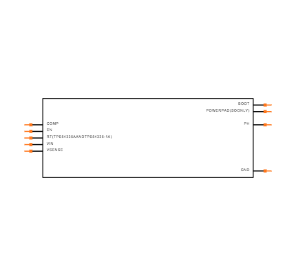 TPS54335ADDA Symbol