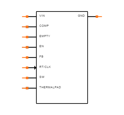 TPS54340DDA Symbol