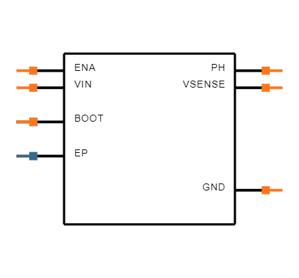 TPS5450DDARG4 Symbol
