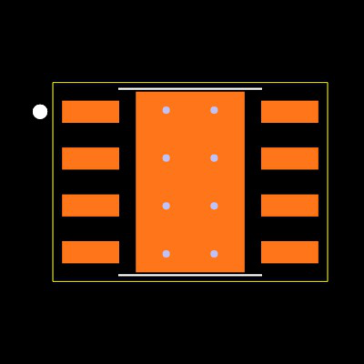 TPS5450QDDARQ1 Footprint