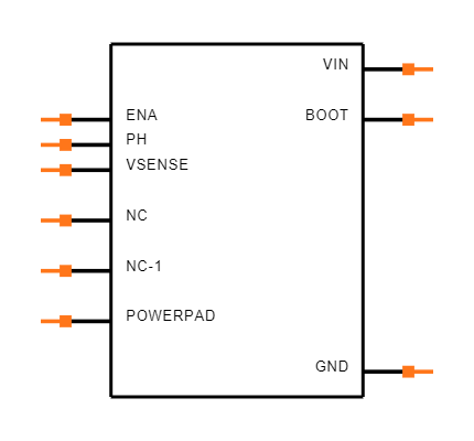 TPS5450QDDARQ1 Symbol