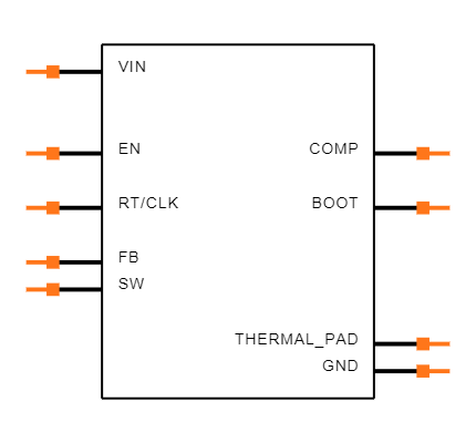 TPS54560DDAR Symbol