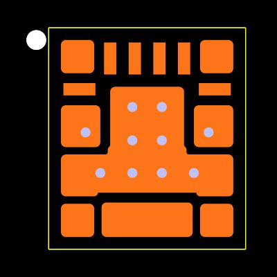 TPS54KB21RZRR Footprint