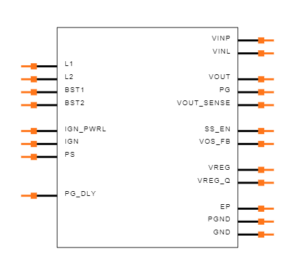 TPS55160QPWPRQ1 Symbol