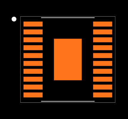 TPS55162QPWPRQ1 Footprint