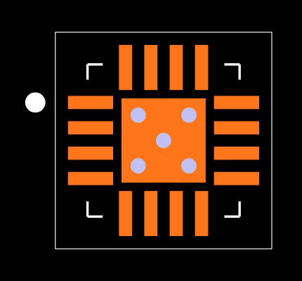 TPS55340QRTERQ1 Footprint