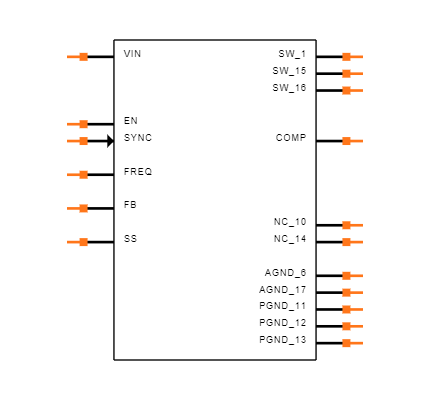 TPS55340QRTERQ1 Symbol