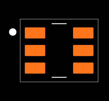 TPS560430X3FDBVT Footprint