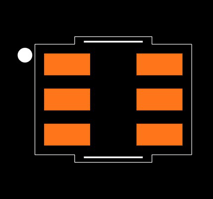 TPS562201DDCR Footprint
