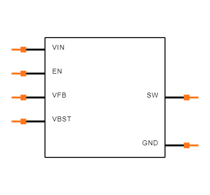 TPS562201DDCR Symbol
