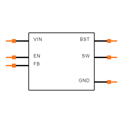 TPS562206DRLR Symbol