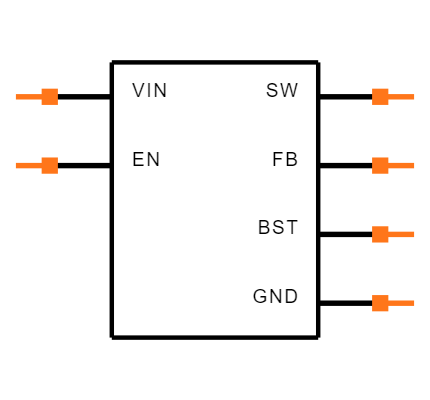 TPS562242DRLR Symbol