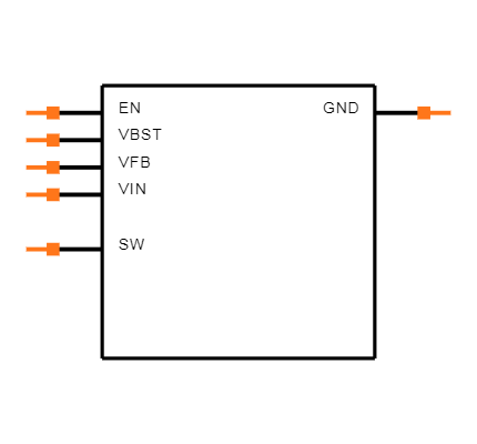 TPS564208DDCT Symbol