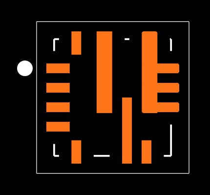 TPS56836RPAR Footprint