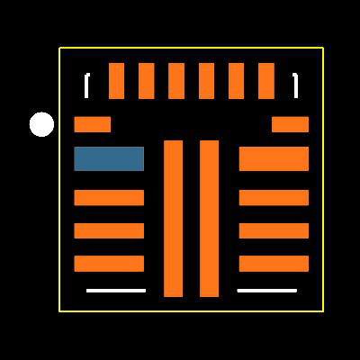 TPS56C231LRNNR Footprint