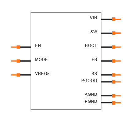 TPS56C231RNNR Symbol