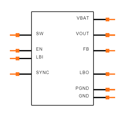 TPS61030PWP Symbol