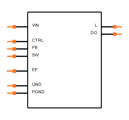 TPS61045ADRBR Symbol