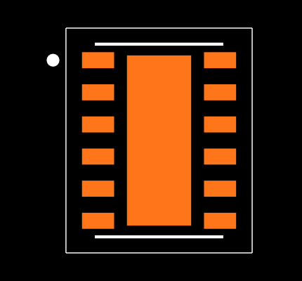 TPS61096ADSSR Footprint