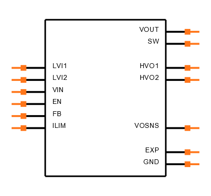 TPS61096ADSSR Symbol