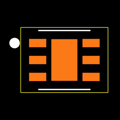 TPS61160ADRVR Footprint