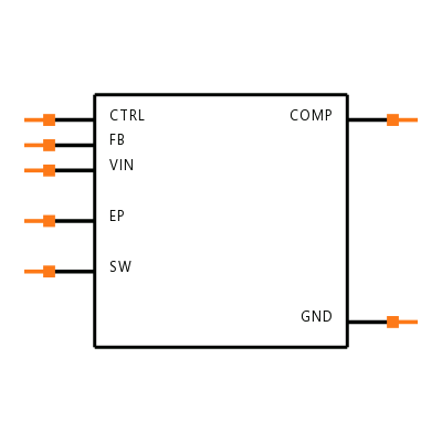 TPS61160ADRVR Symbol